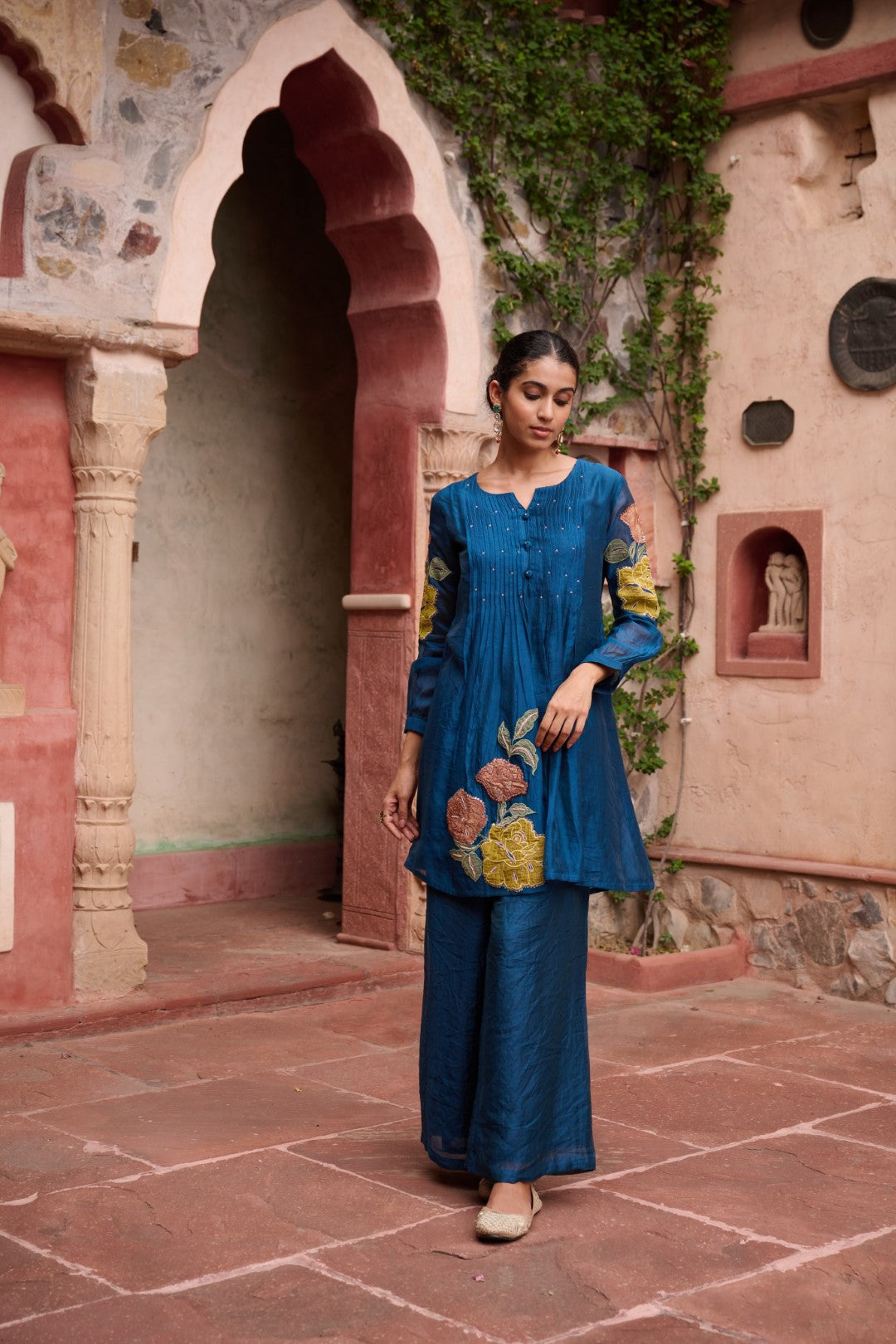 Sangini Hibis Full Work Suit set