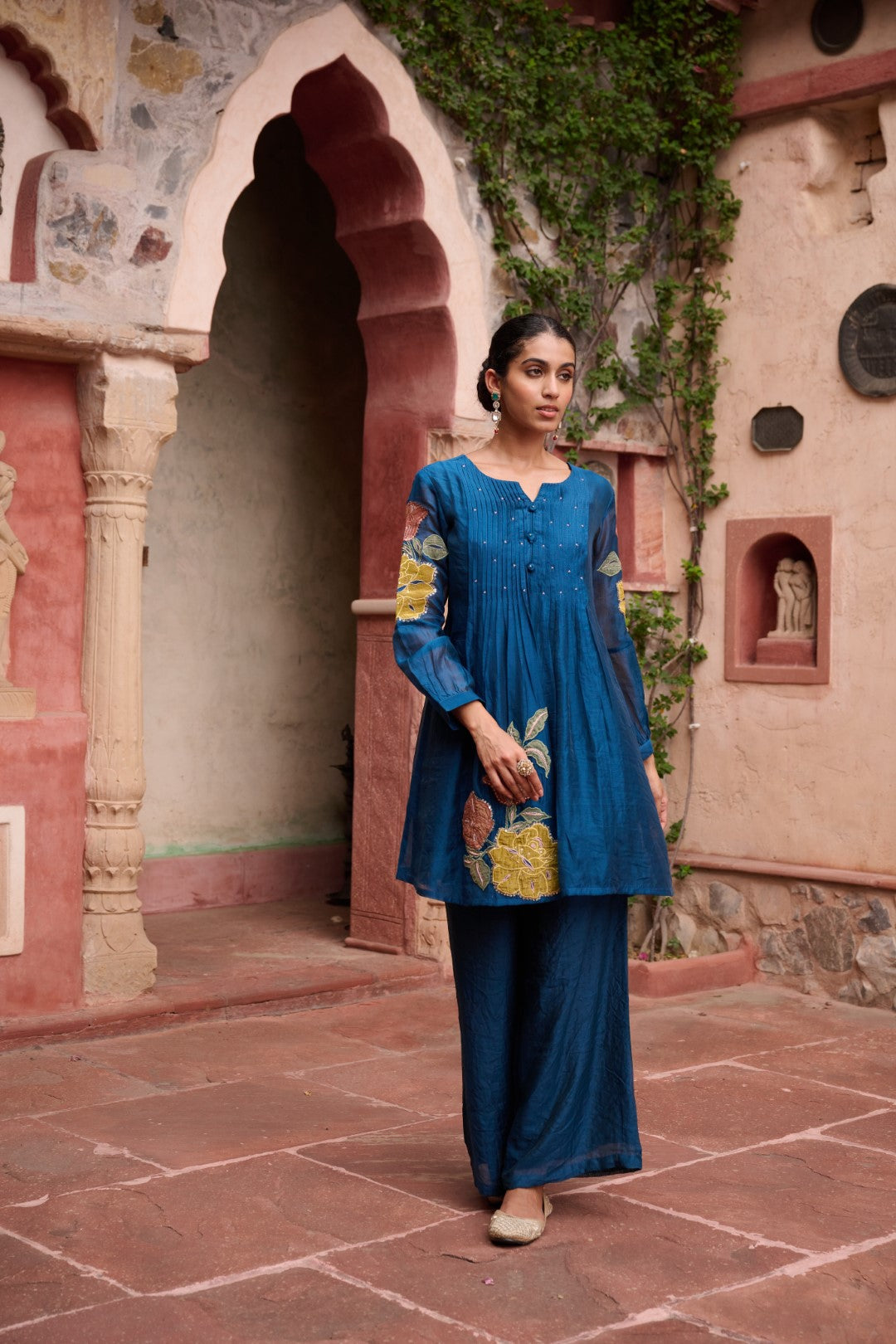 Sangini Hibis Full Work Suit set