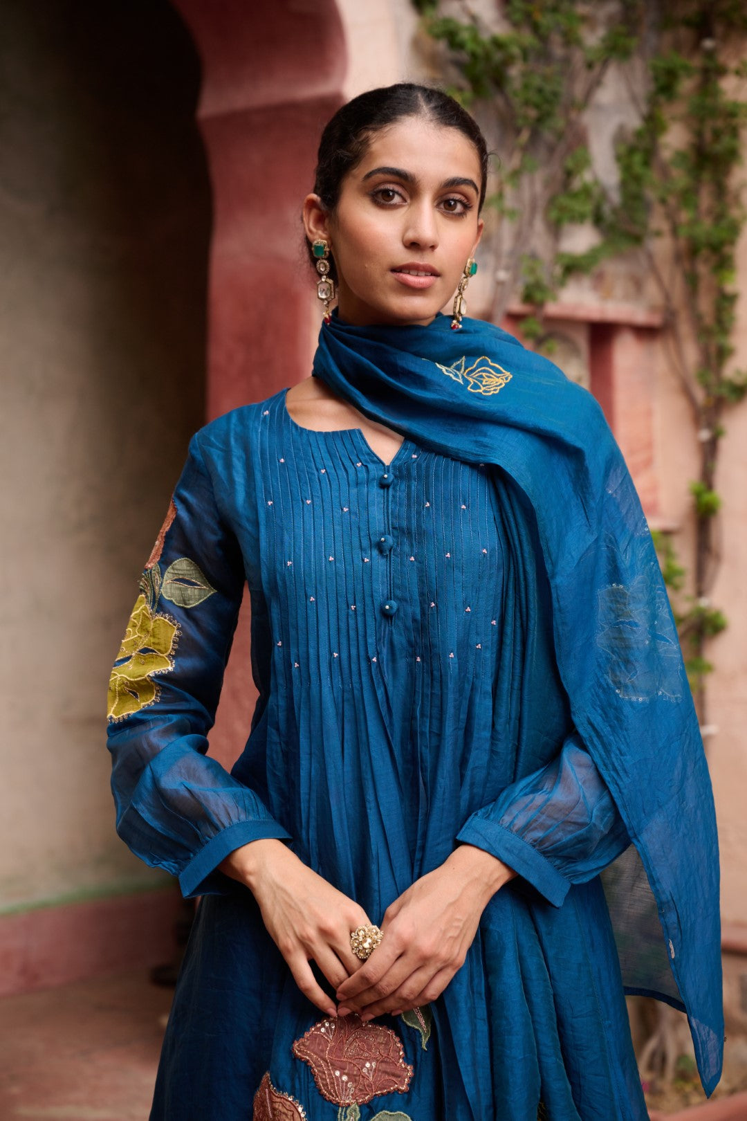 Sangini Hibis Full Work Suit set