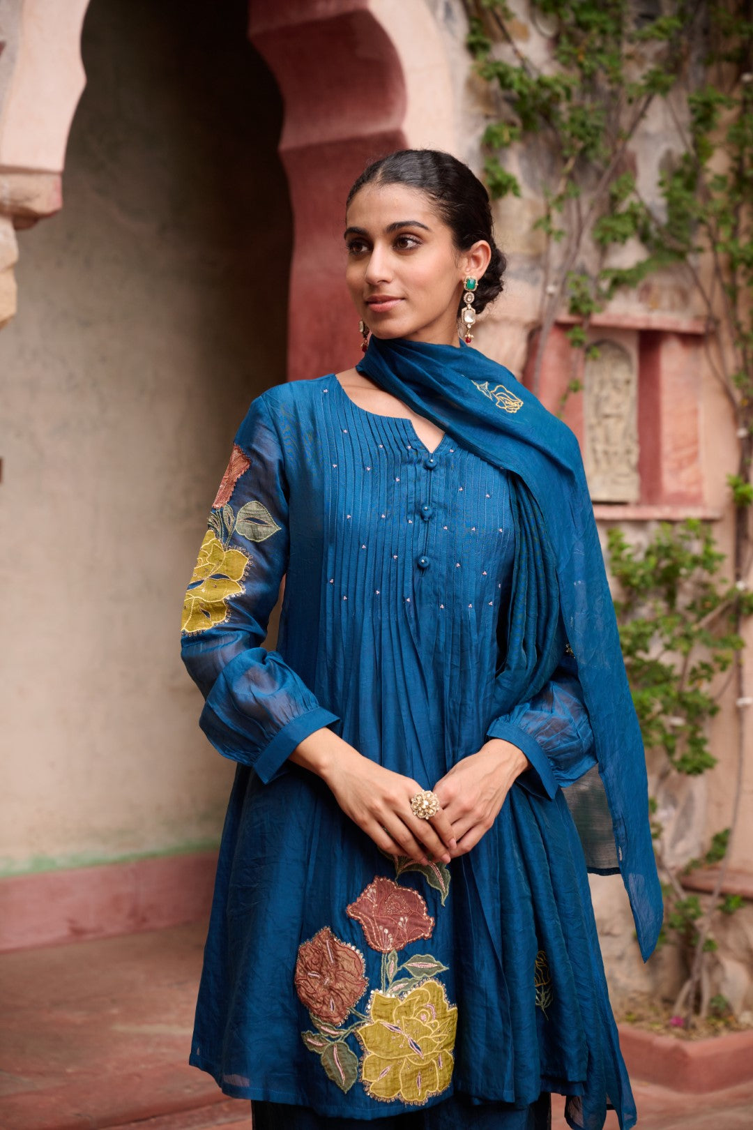 Sangini Hibis Full Work Suit set