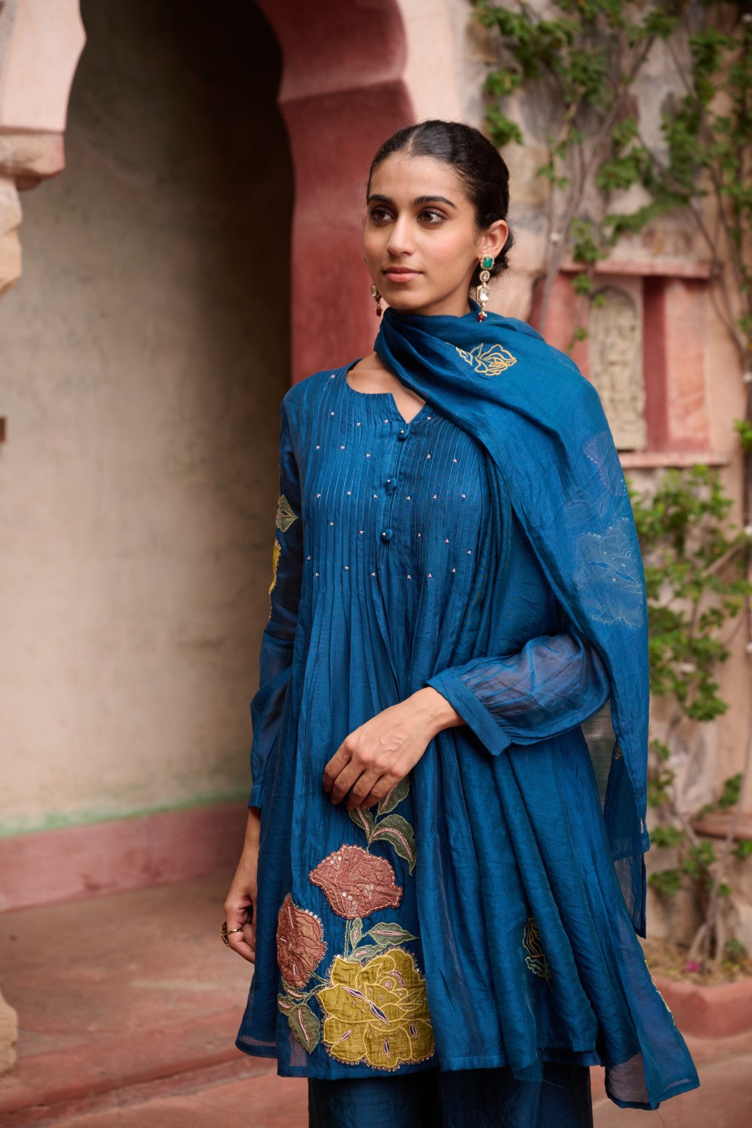 Sangini Hibis Full Work Suit set