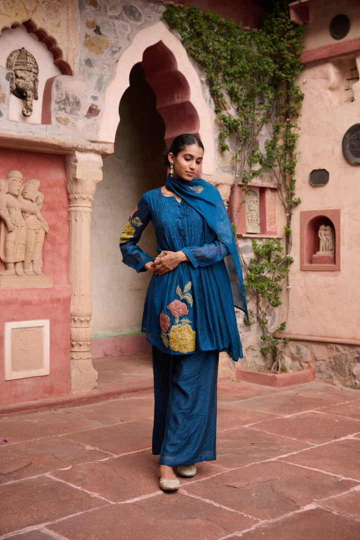 Sangini Hibis Full Work Suit set