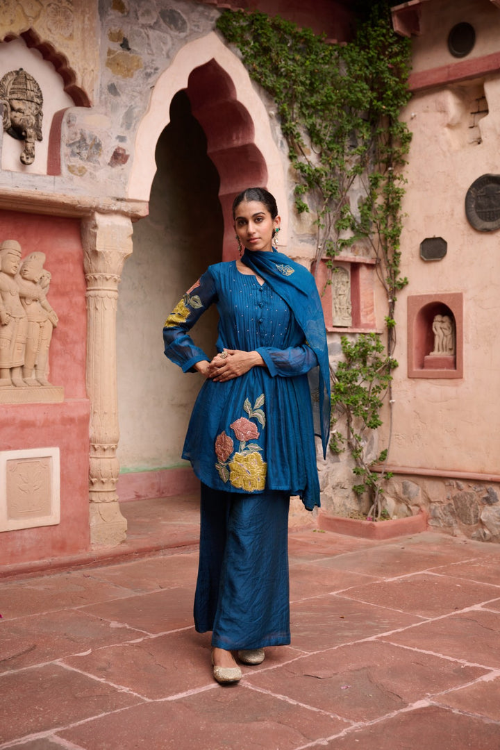 Sangini Hibis Full Work Suit set