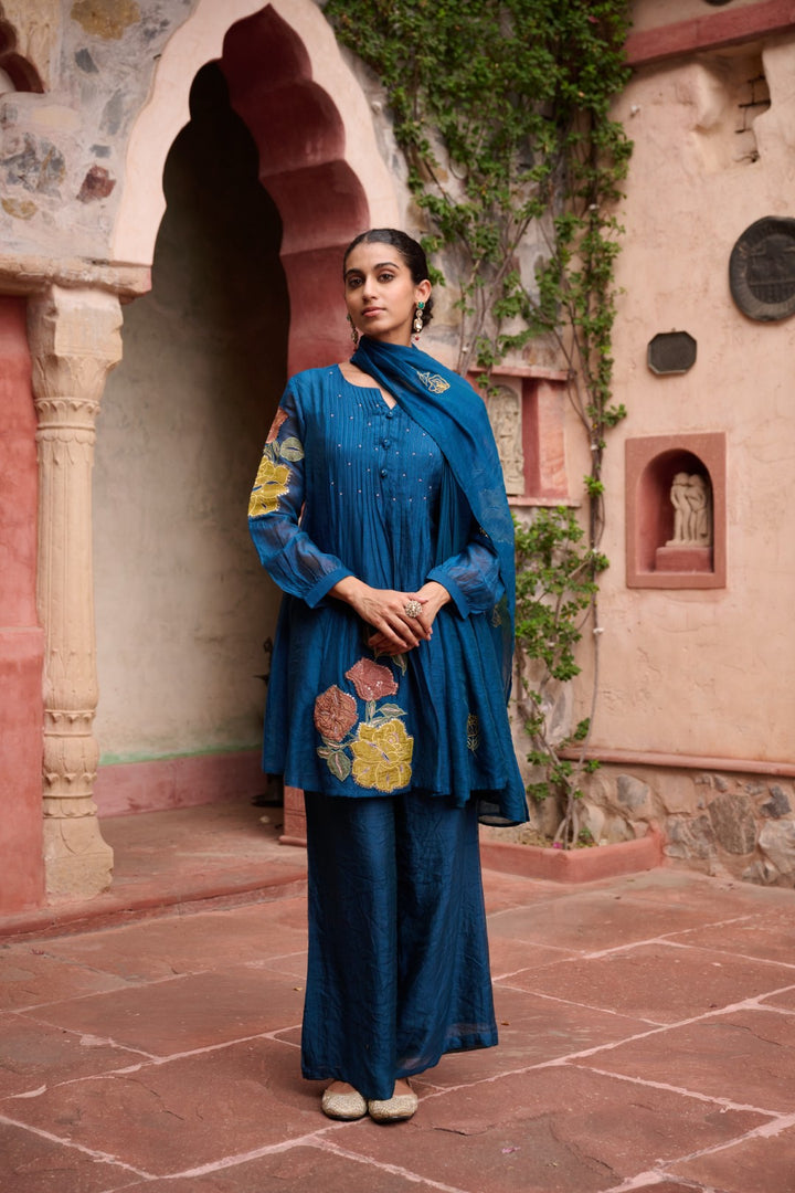 Sangini Hibis Full Work Suit set