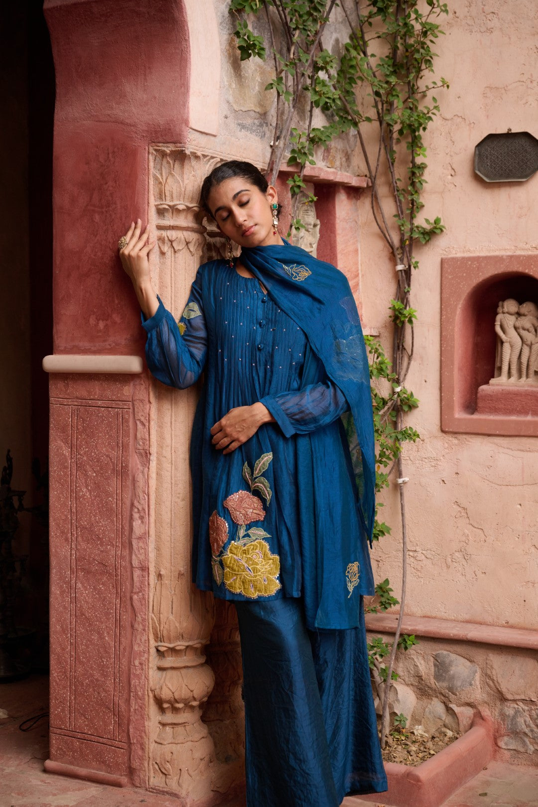 Sangini Hibis Full Work Suit set