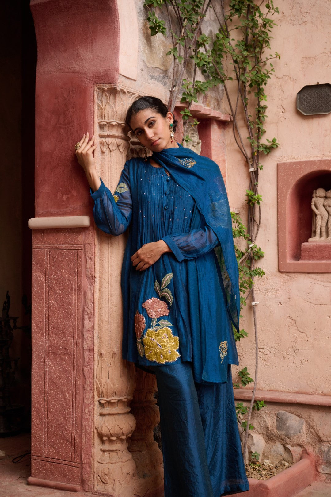 Sangini Hibis Full Work Suit set