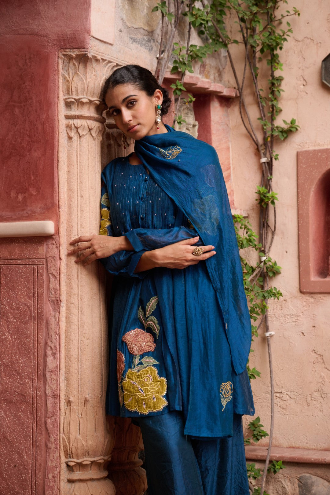 Sangini Hibis Full Work Suit set