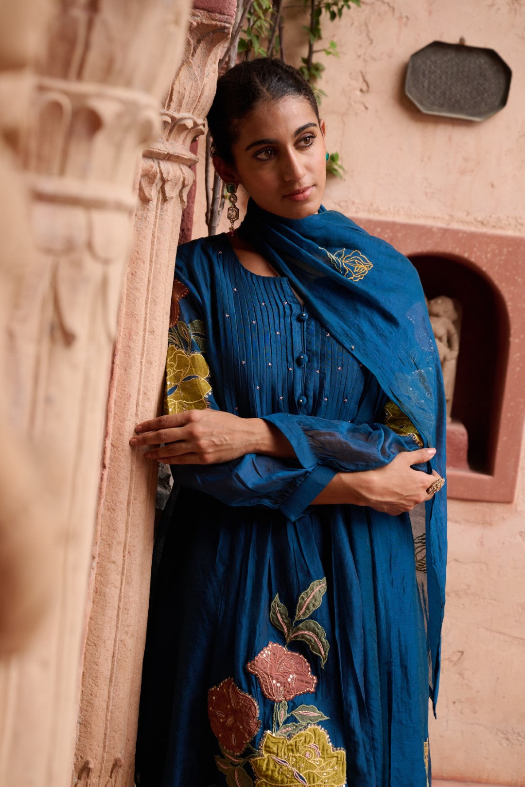 Sangini Hibis Full Work Suit set