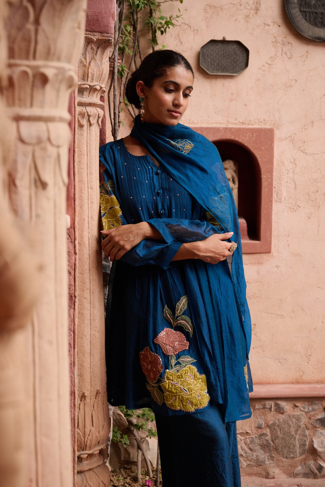 Sangini Hibis Full Work Suit set