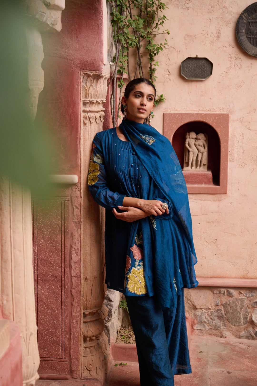 Sangini Hibis Full Work Suit set