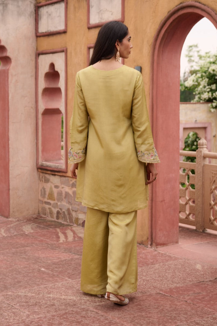 Sangini Ocre Premium Suit Work Set
