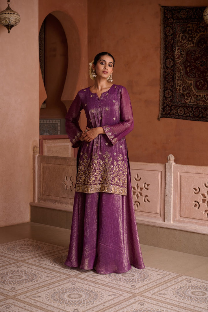 Sangini Helio Full Work Gharara Set