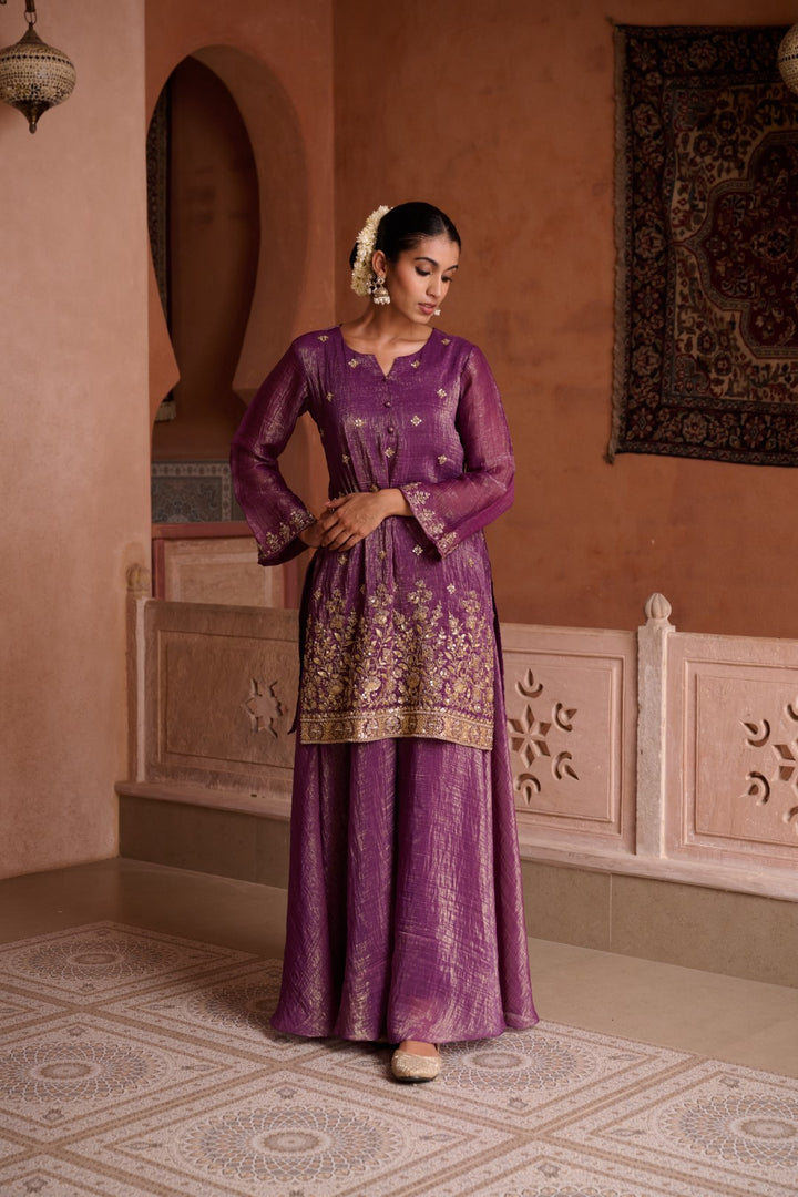 Sangini Helio Full Work Gharara Set