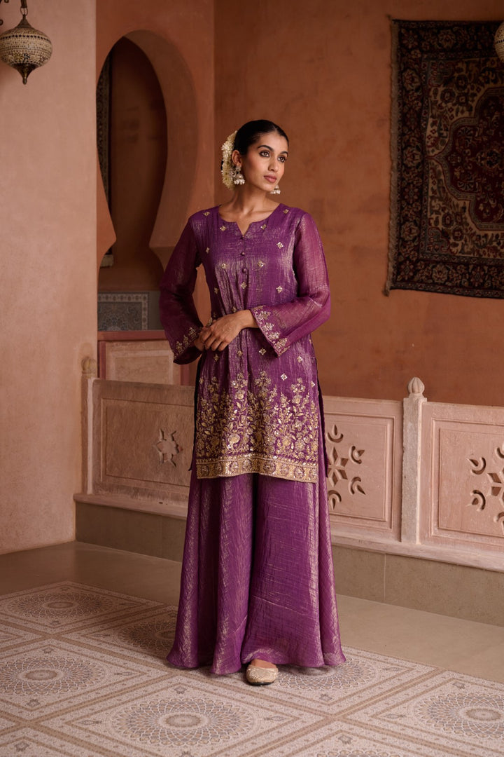 Sangini Helio Full Work Gharara Set