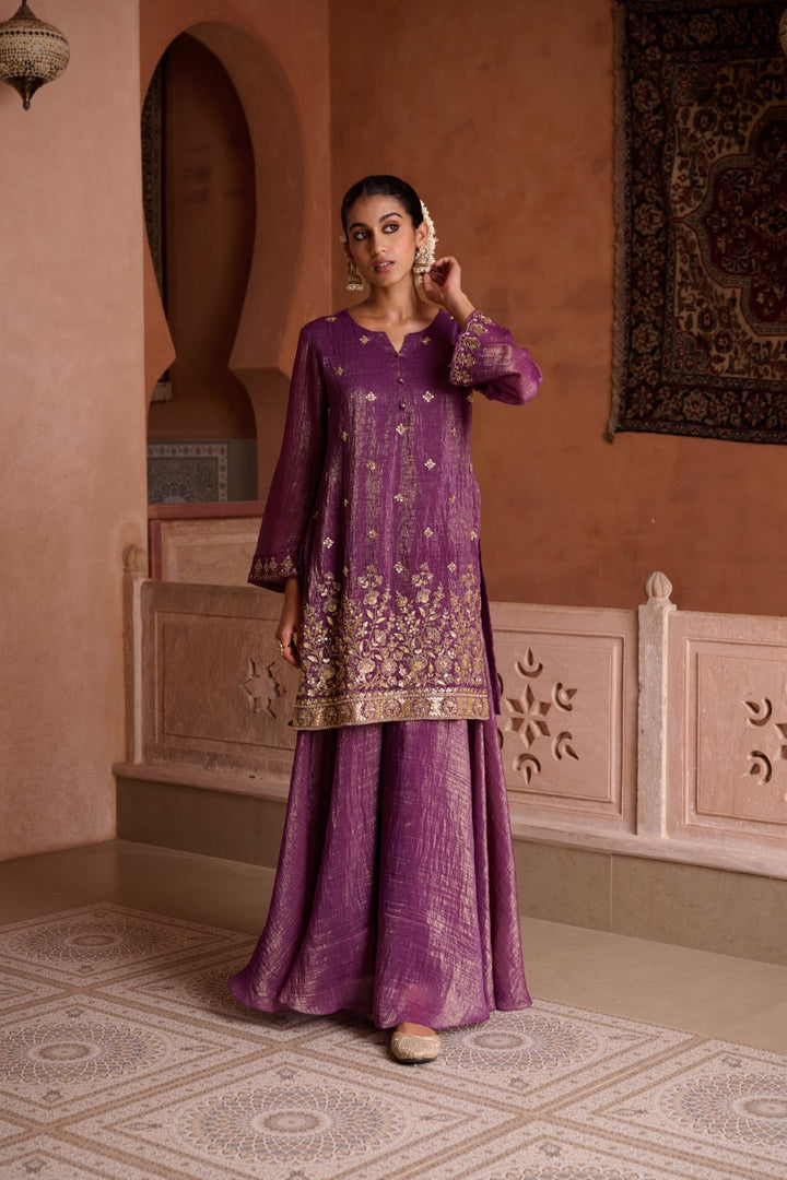 Sangini Helio Full Work Gharara Set