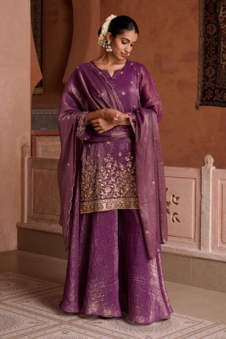 Sangini Helio Full Work Gharara Set