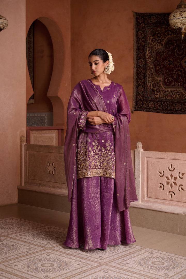 Sangini Helio Full Work Gharara Set