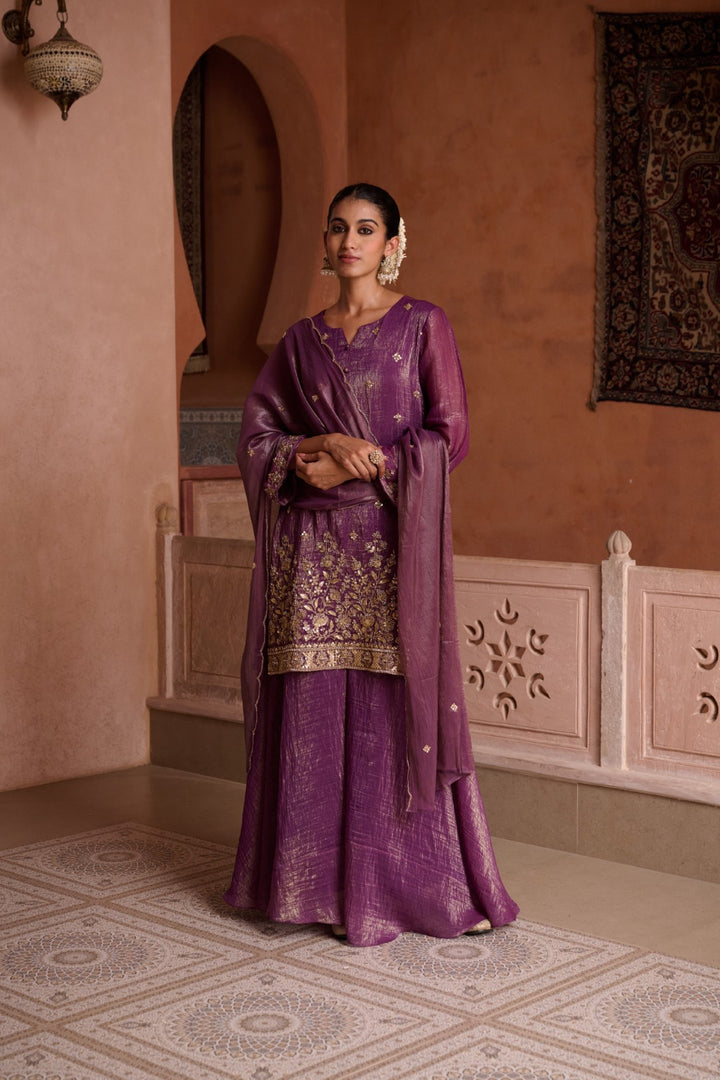 Sangini Helio Full Work Gharara Set