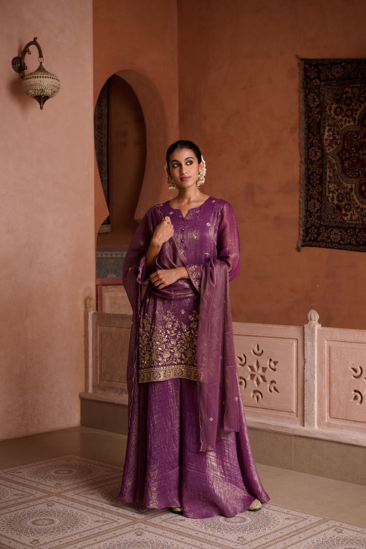 Sangini Helio Full Work Gharara Set