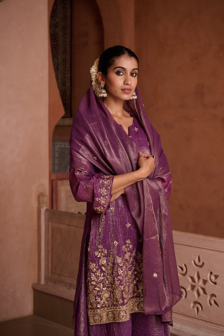 Sangini Helio Full Work Gharara Set