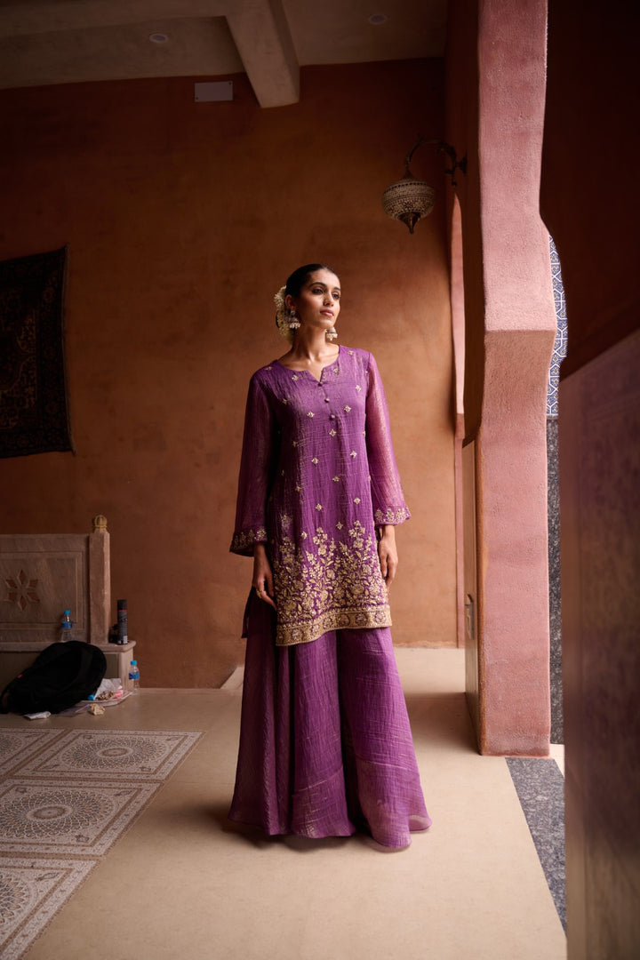 Sangini Helio Full Work Gharara Set