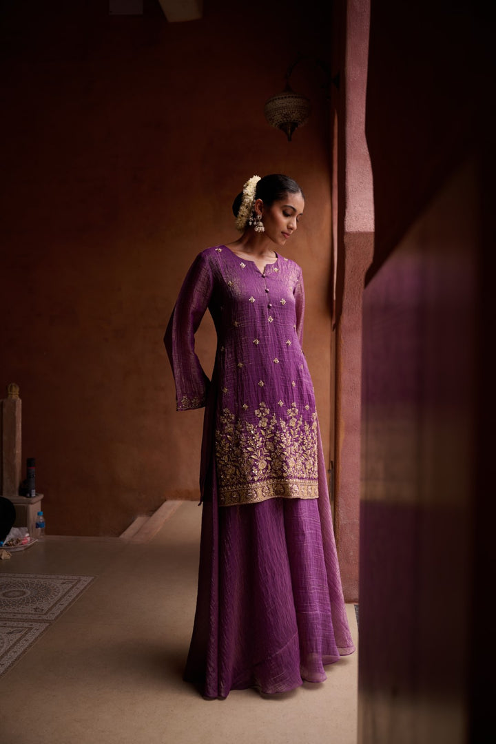 Sangini Helio Full Work Gharara Set