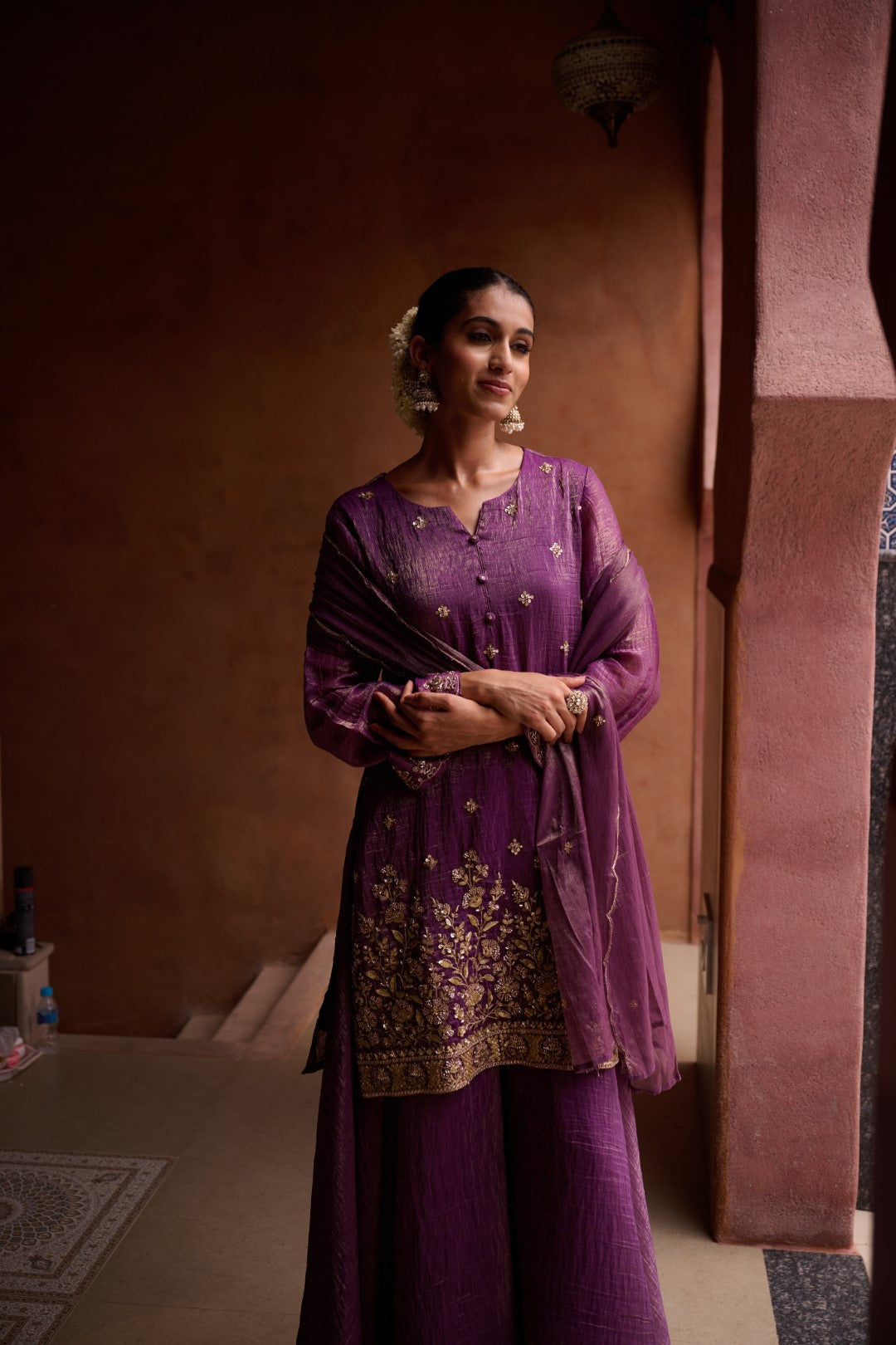 Sangini Helio Full Work Gharara Set