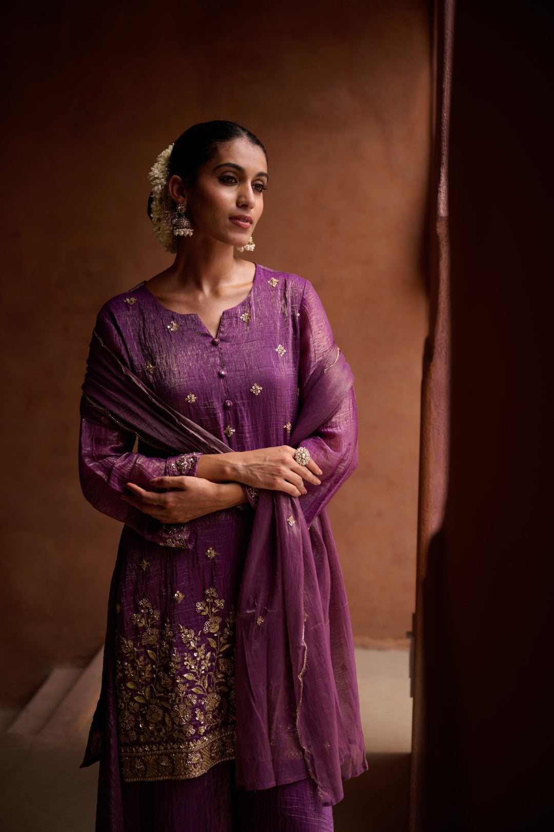 Sangini Helio Full Work Gharara Set