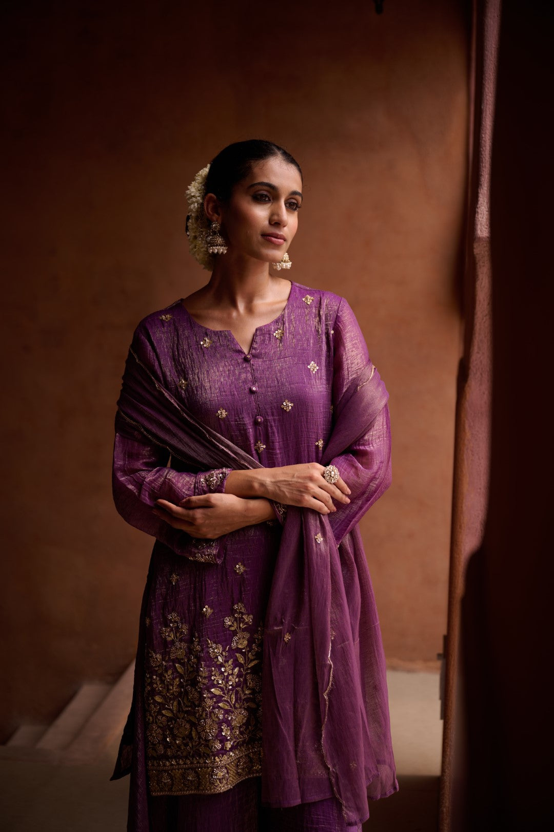 Sangini Helio Full Work Gharara Set