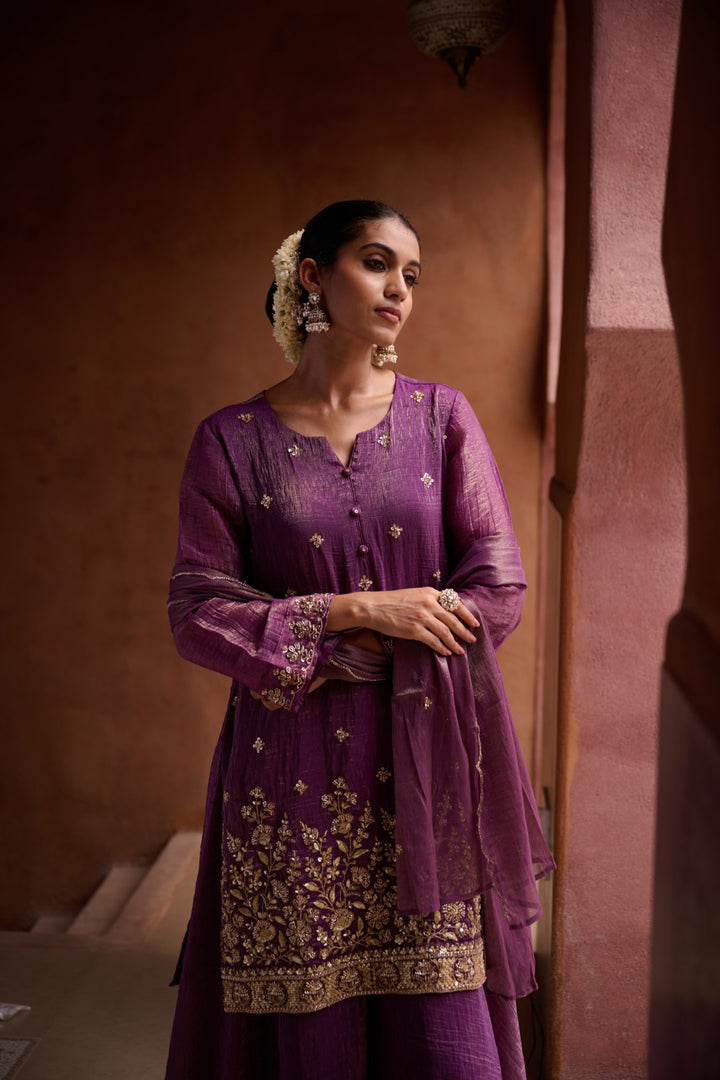 Sangini Helio Full Work Gharara Set