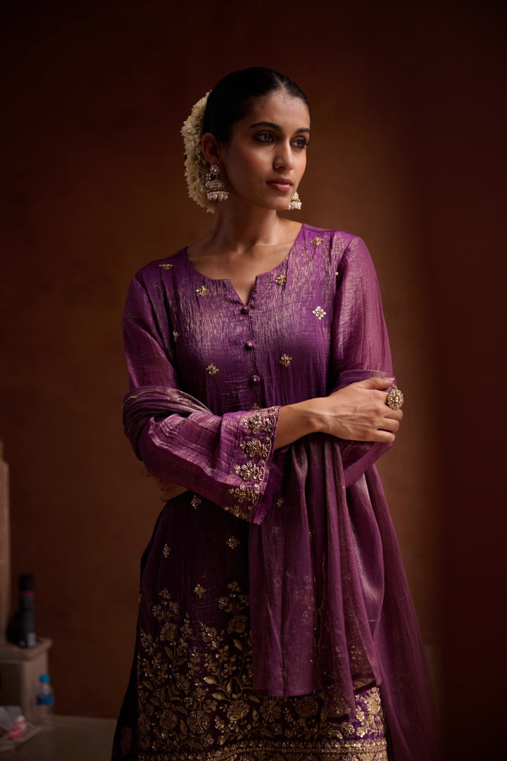 Sangini Helio Full Work Gharara Set