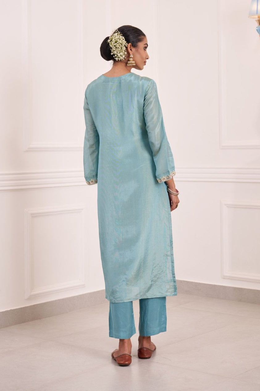 Gaurisha lapis full work suit set