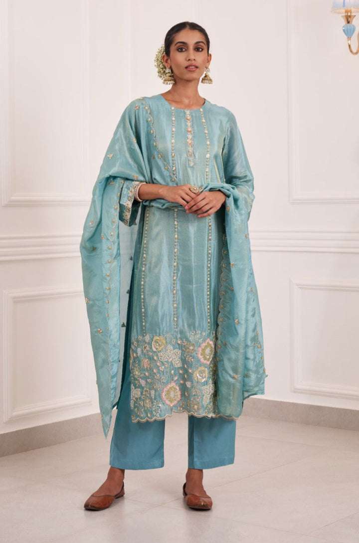 Gaurisha lapis full work suit set