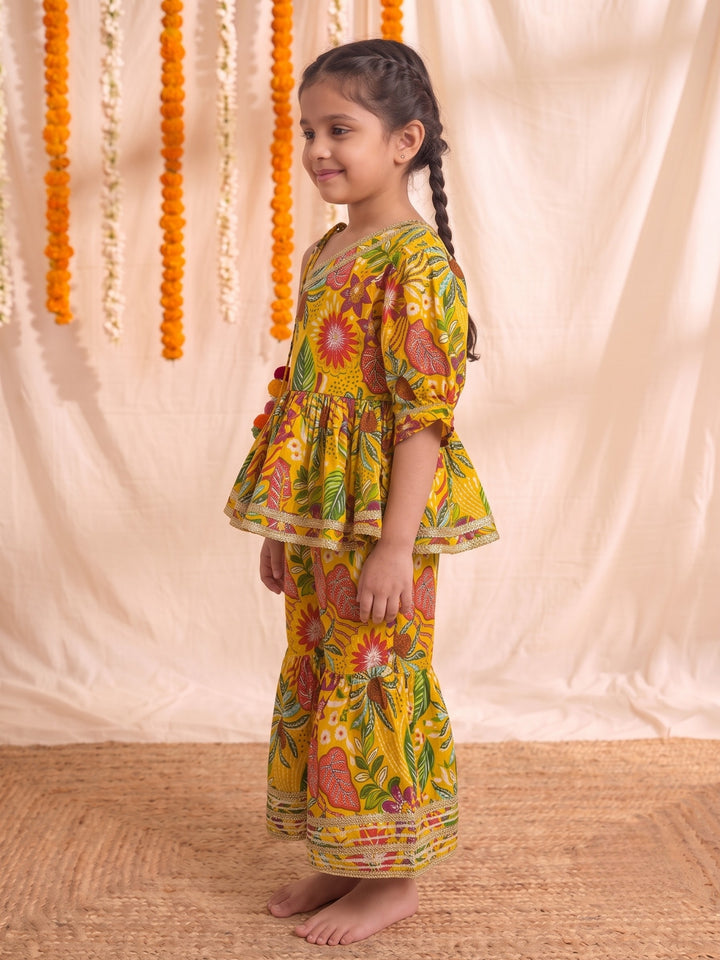 Anika Sunrise cotton girls set