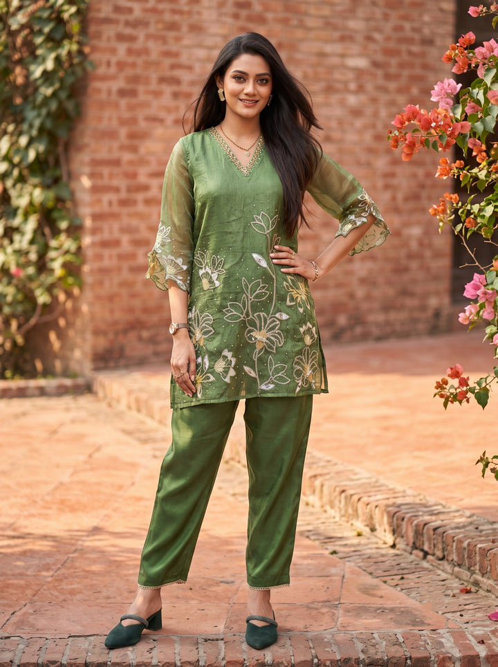 Anumeha Myrtle full work co-ord set