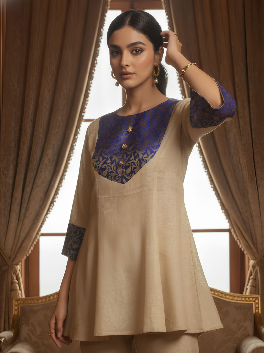 Avira Honey Festive Co-Ord Set