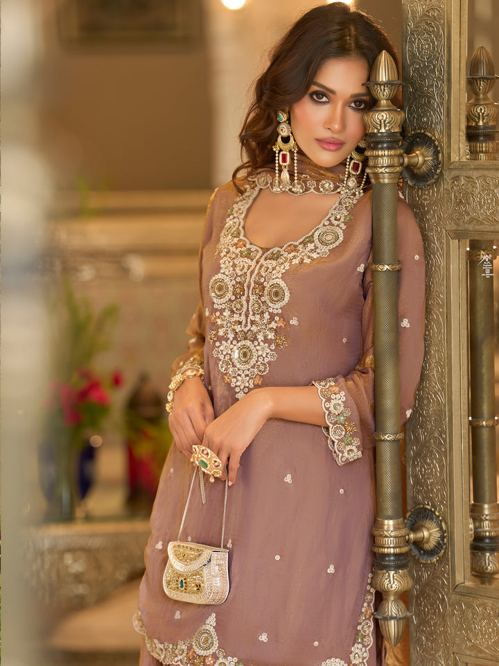 Bala blush full work suit set
