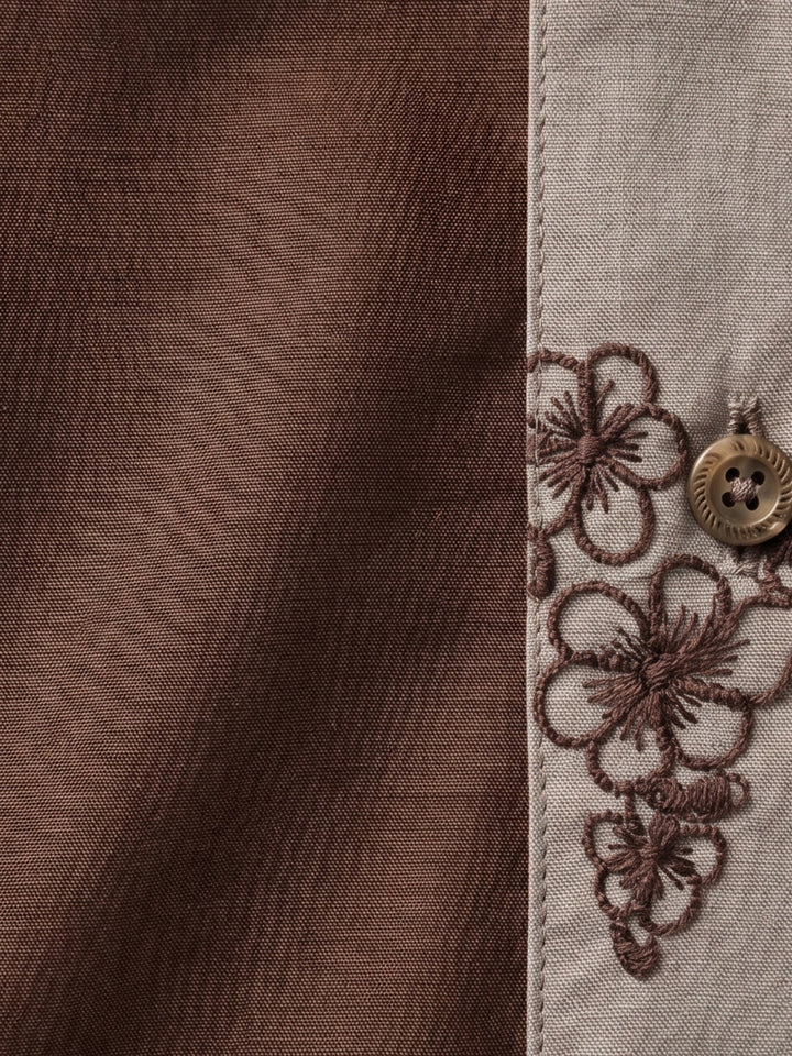 Bani Caramel Embrodiery Co-Ord Set