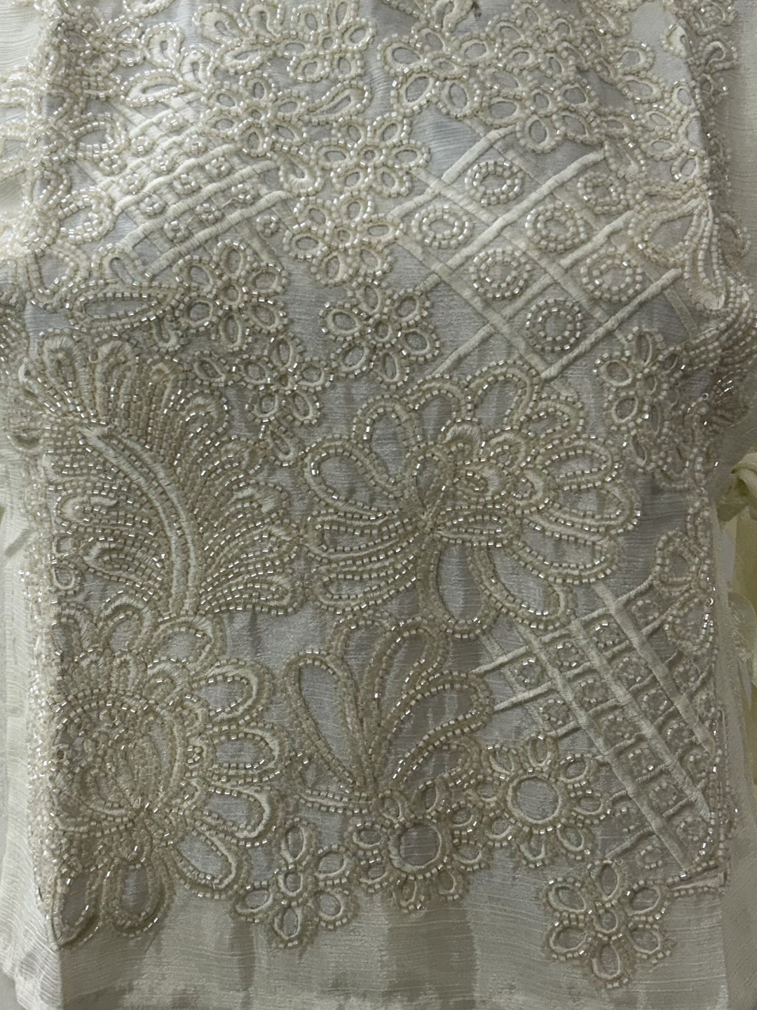 Bani Daisy Handwork Bib Style Co-Ord Set