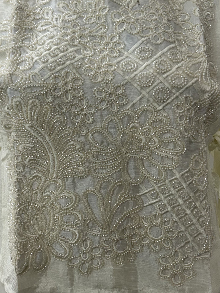 Bani Daisy Handwork Bib Style Co-Ord Set