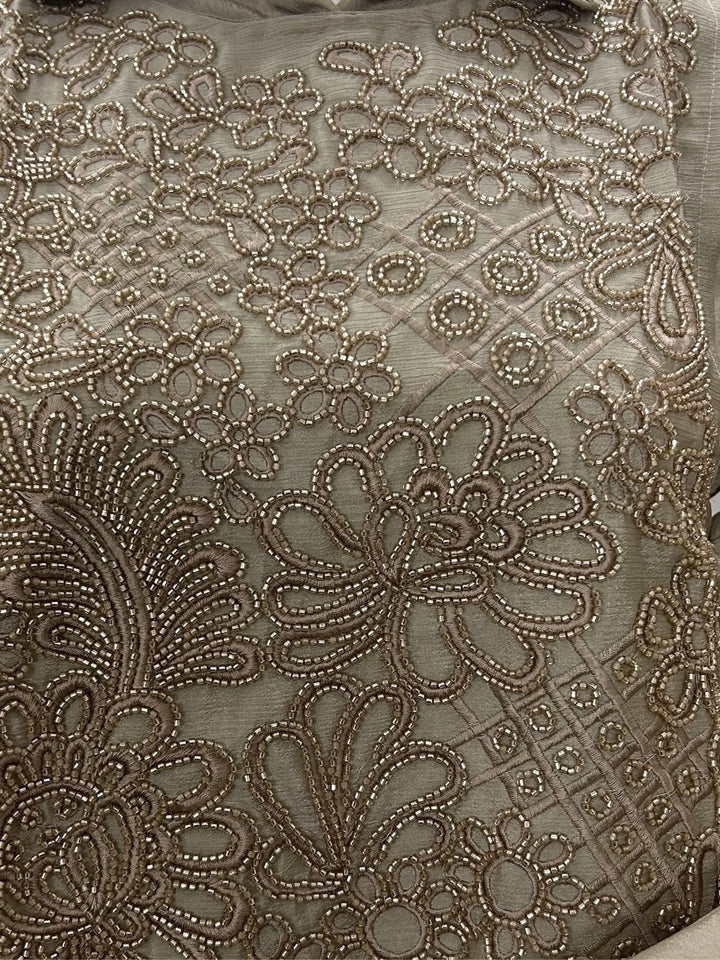 Bani Glow Handwork Bib Style Co-Ord Set