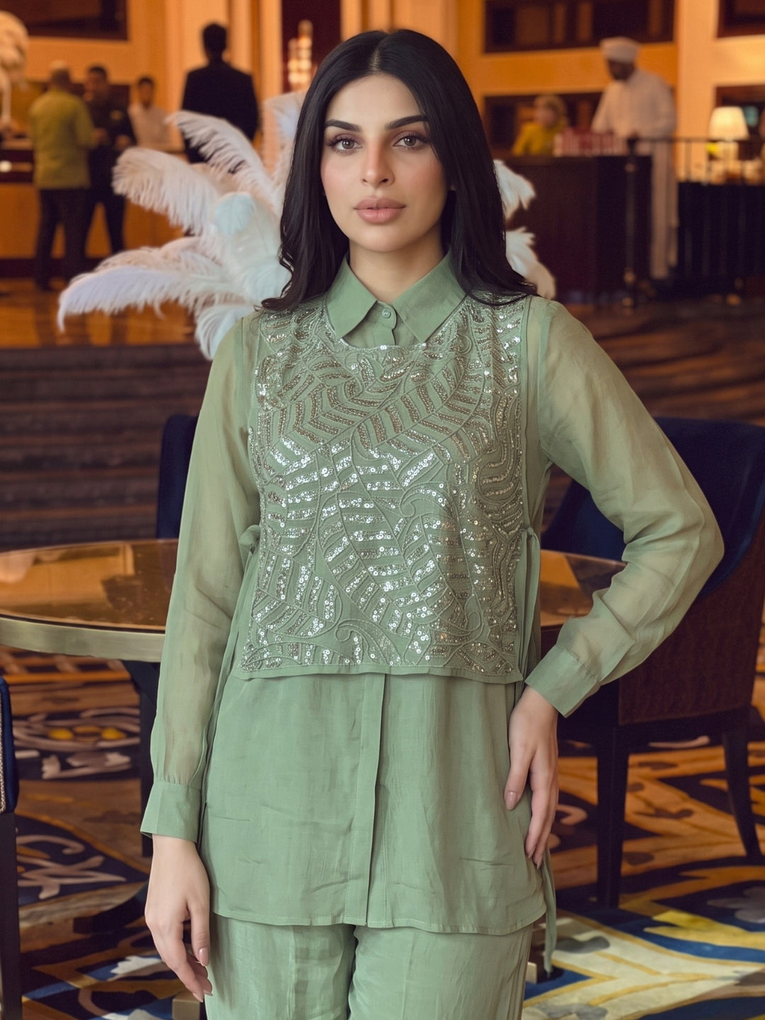 Bani Pear Handwork Co-Ord Set