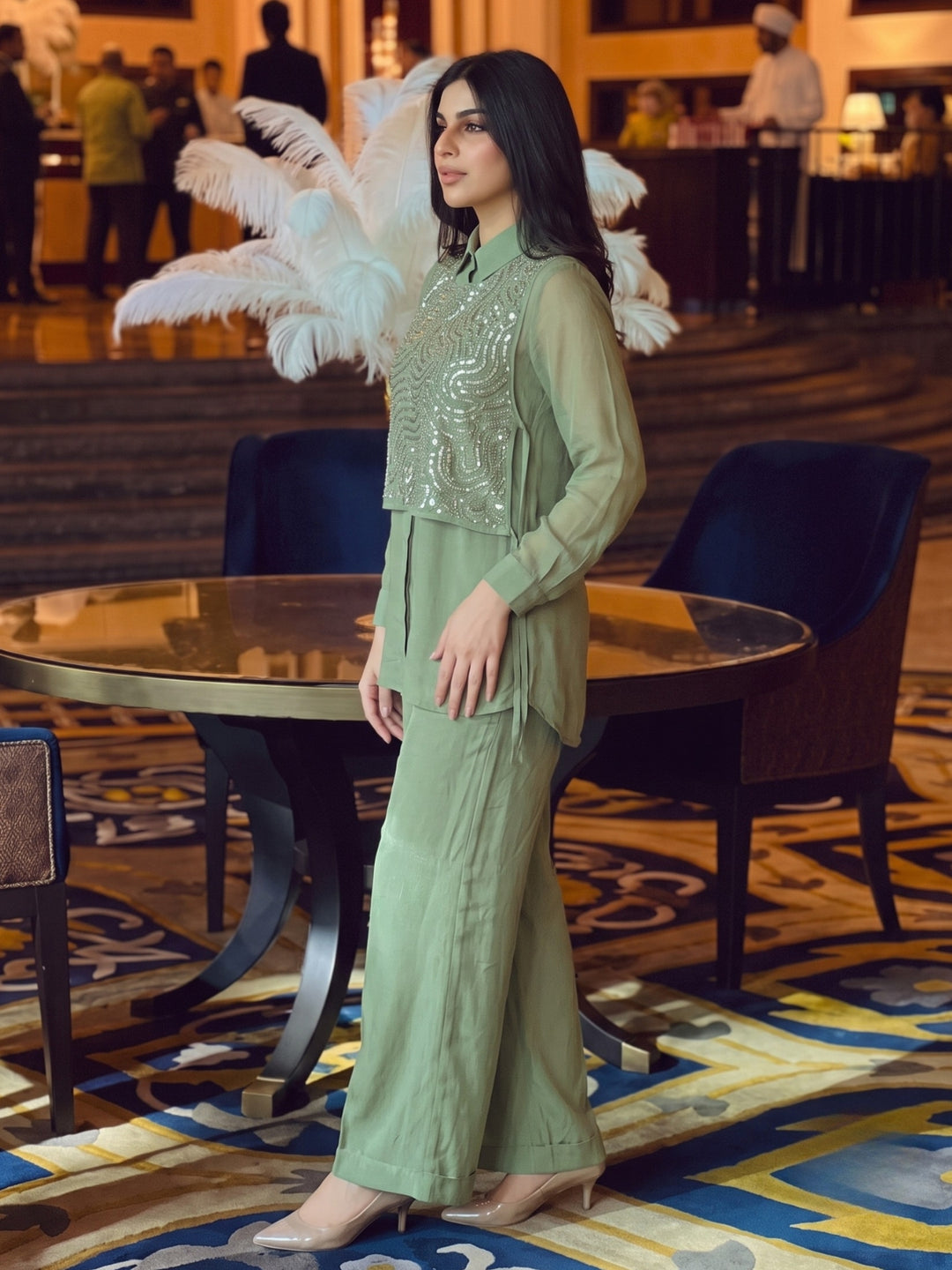 Bani Pear Handwork Co-Ord Set