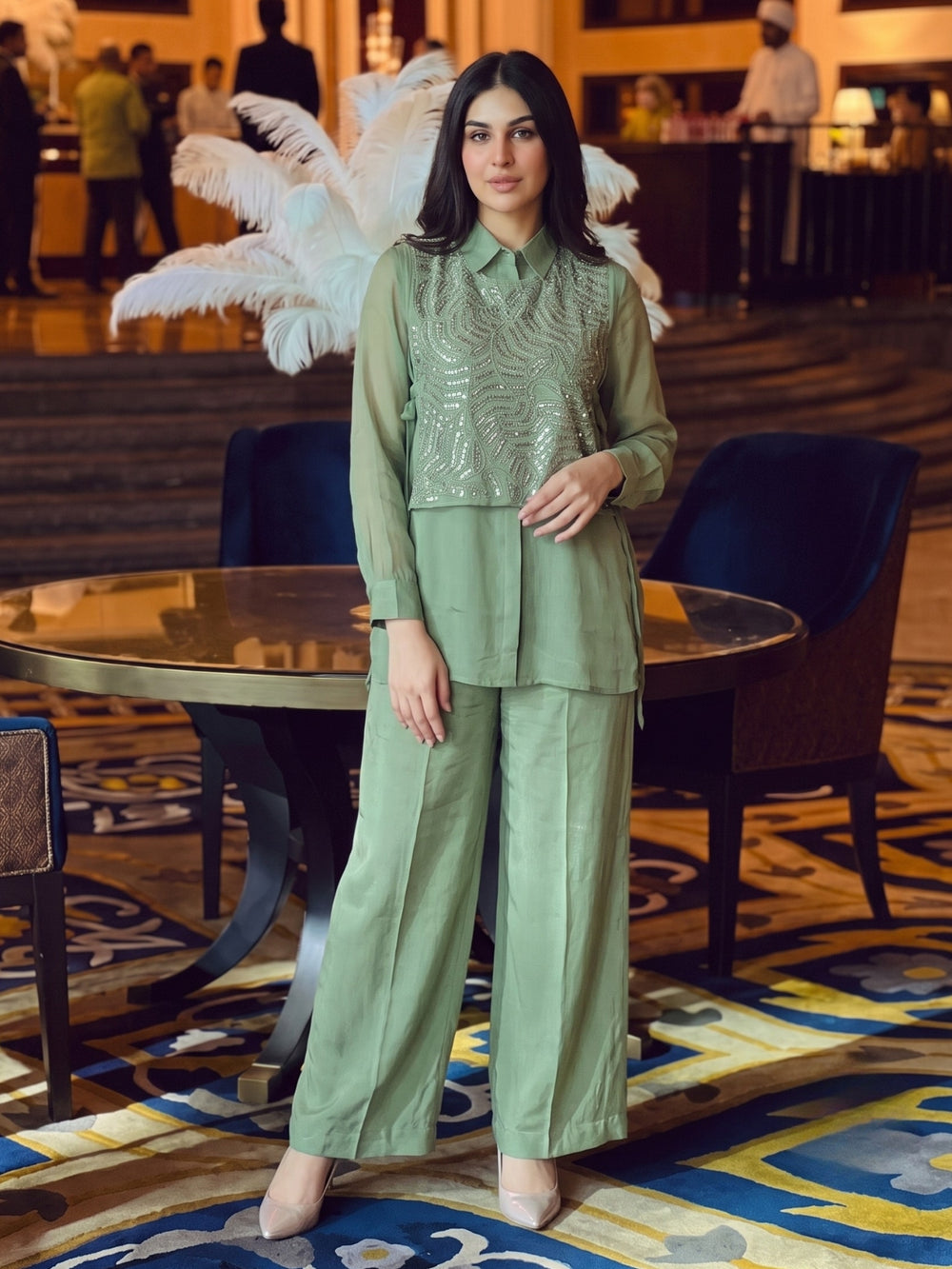 Bani Pear Handwork Co-Ord Set