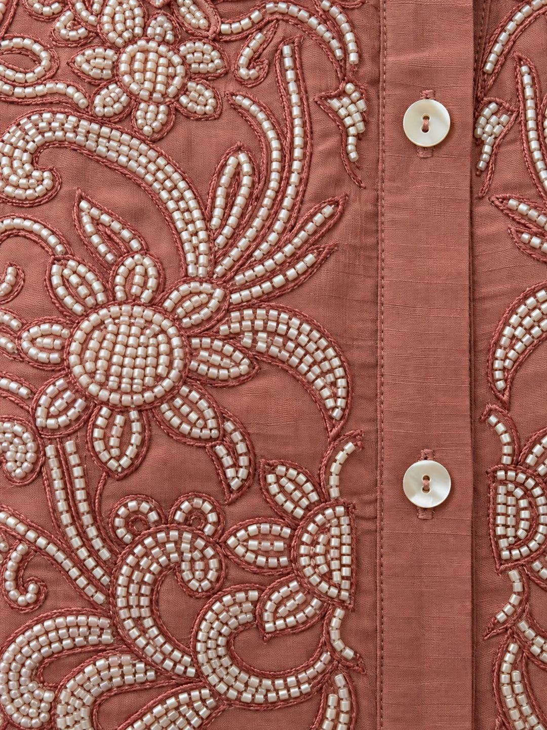 Bani Salmon Handwork Festive Co-Ord Set