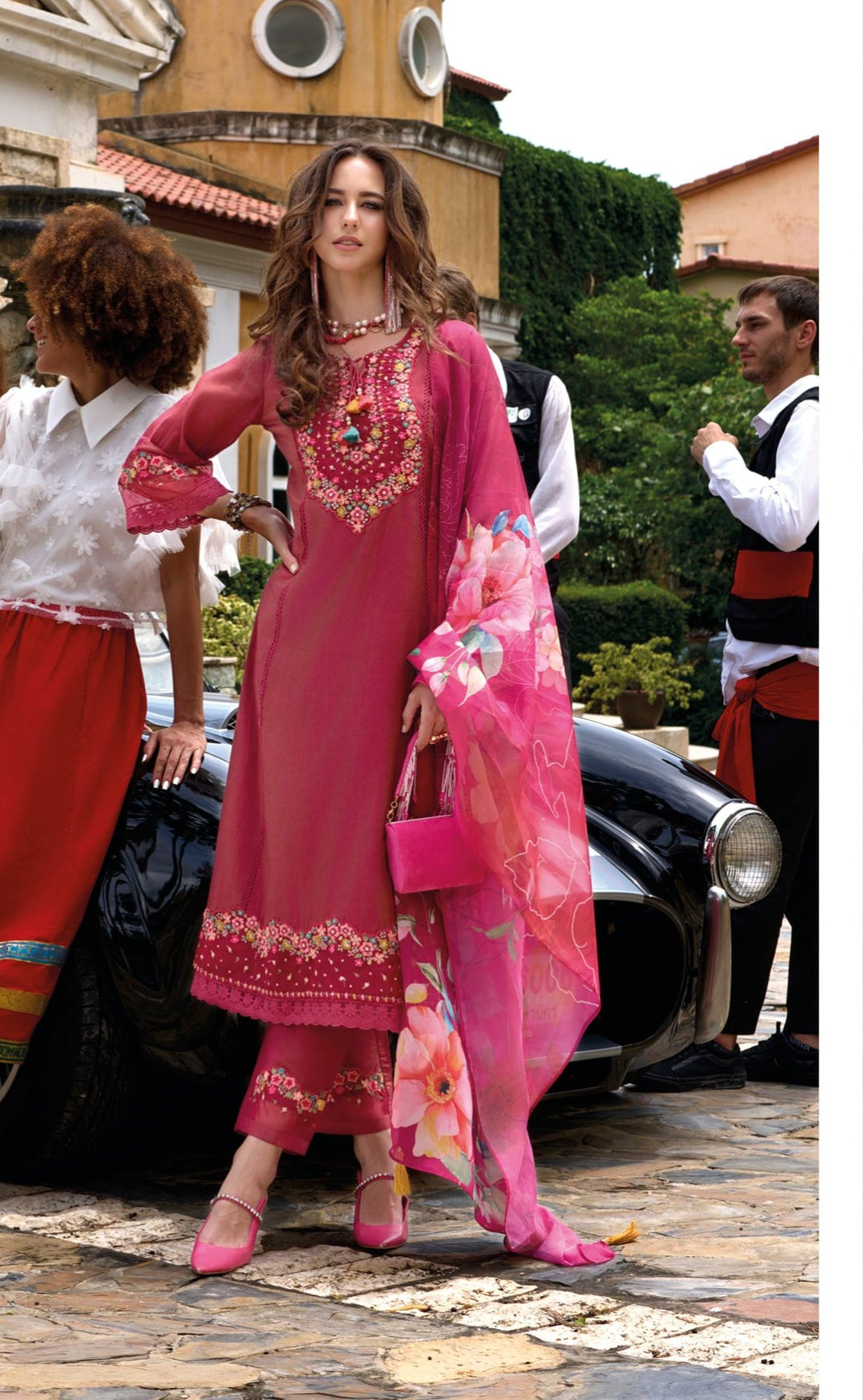 Tuba Rose Pakistani Full Work Suit Set