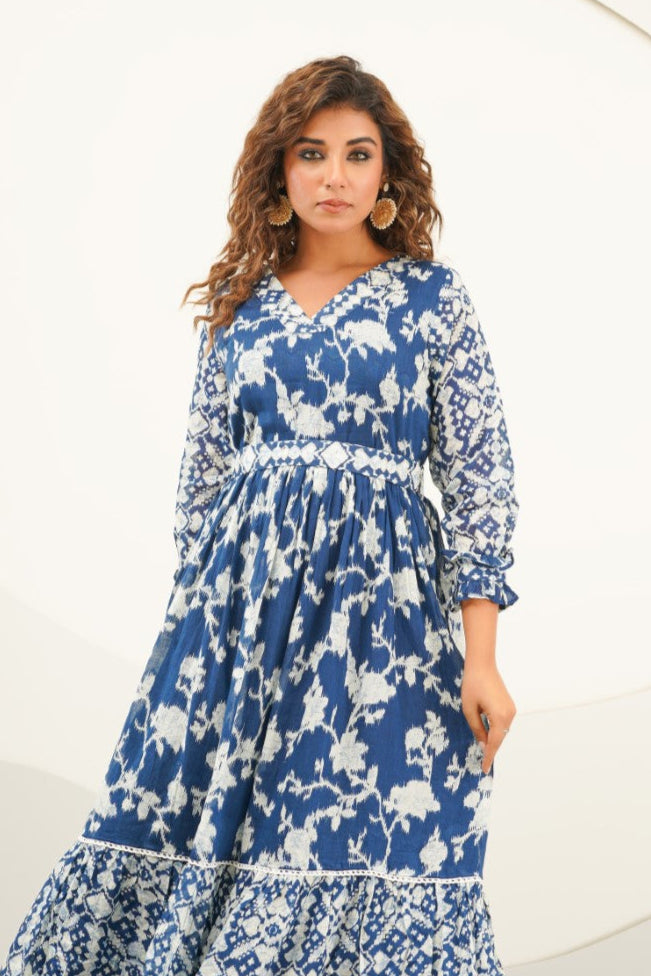 Rabha Admiral Printed Dress