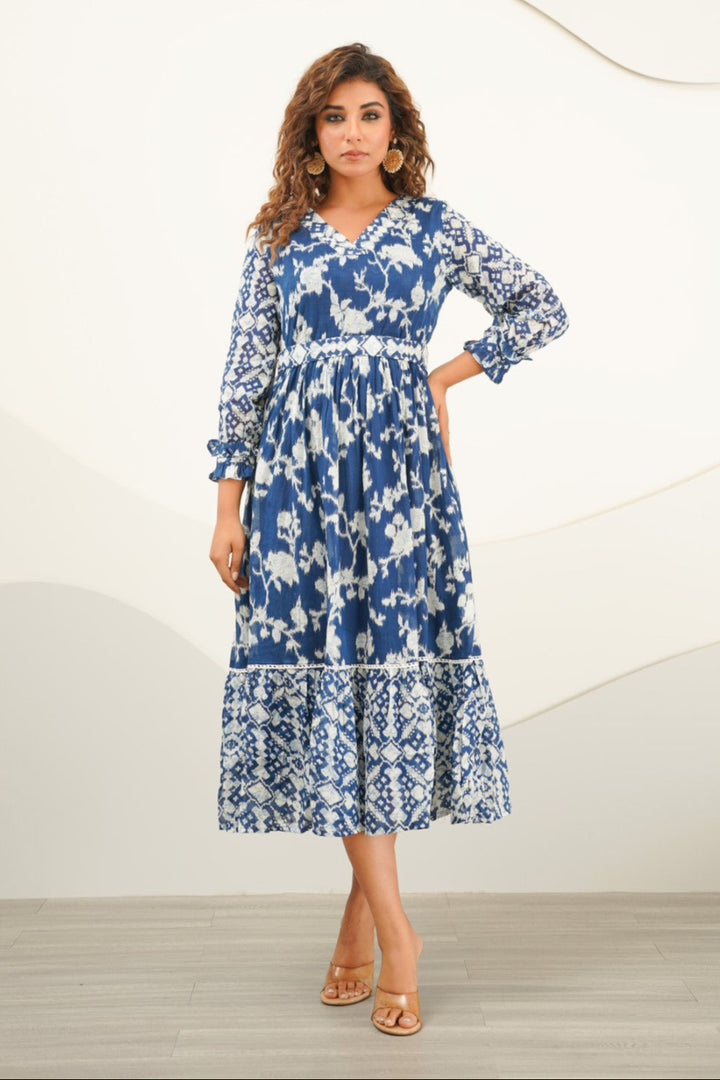 Rabha Admiral Printed Dress