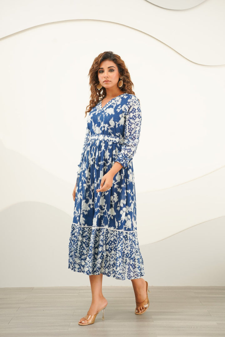 Rabha Admiral Printed Dress