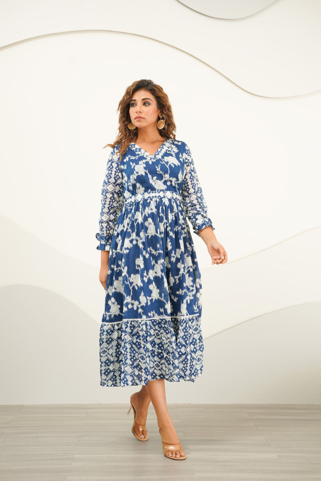 Rabha Admiral Printed Dress